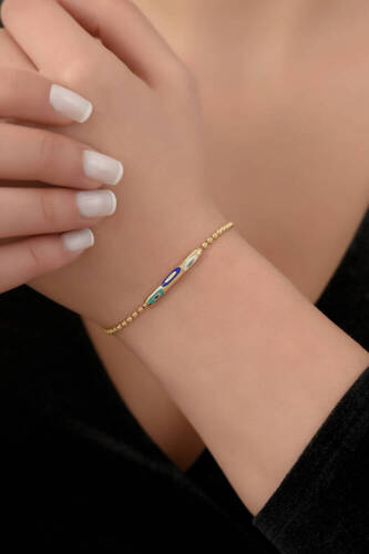 Cetaş Altın Dorika Toplu Fortuna Bileklik - 